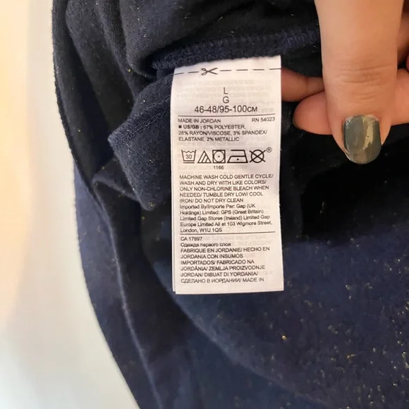 Banana Republic Sparkly Blouse, Size Large - Picture 5 of 5